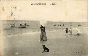 CPA VILLERS-sur-MER Le Bain (863265)