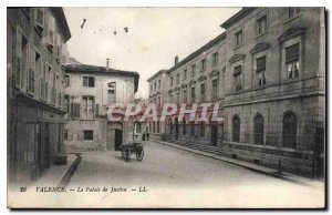 Old Postcard Valencia Palace of Justice