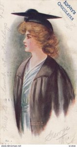 Lowneys Chocolates , Graduation Girl , 1906