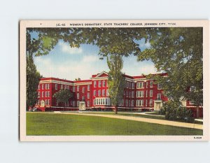 Postcard Women's Dormitory, State Teachers' College, Johnson City, Tennessee