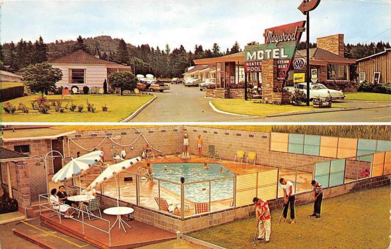 Oregon  Portland  Maywood Motel  Multi-View