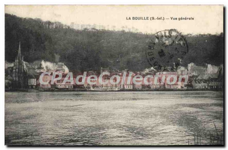 Postcard Old La Bouille Vue Generale