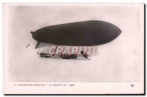 Old Postcard Jet Aviation Airship Zeppelin III Zodiac 1909