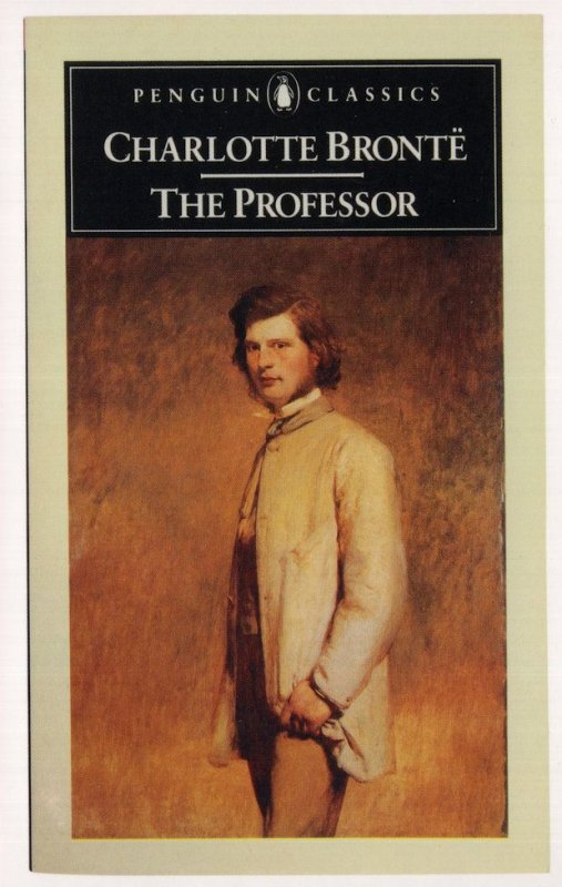 Charlotte Bronte The Professor 1989 Book Postcard