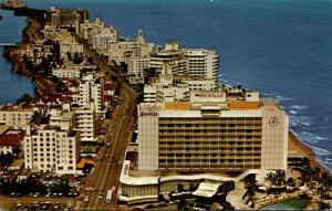 Florida Miami Beach Ocean Front Hotels 1970