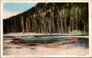 Yellowstone National Park Emerald Pool 1915