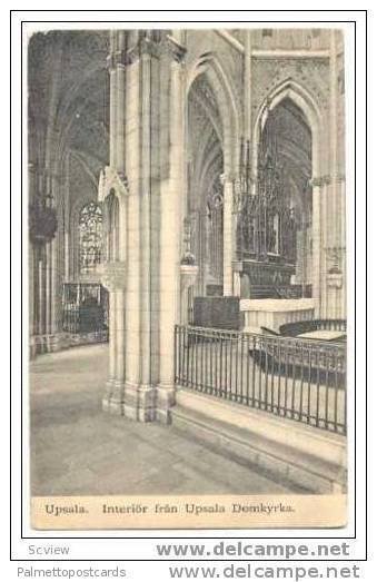 Interior View Fran Upsala Domkyrka, Upsala, Sweden 1923