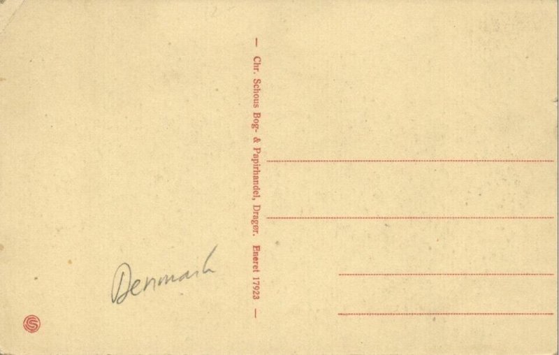 denmark, DRAGØR, Havnemole, Harbour, Fishing Boat (1910s) Postcard