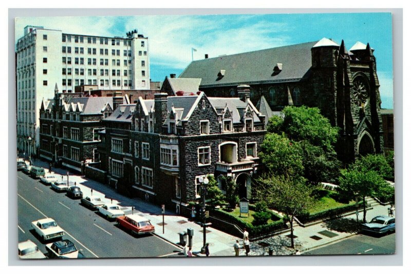 Vintage 1940's Postcard St. Patrick's Church Washington DC