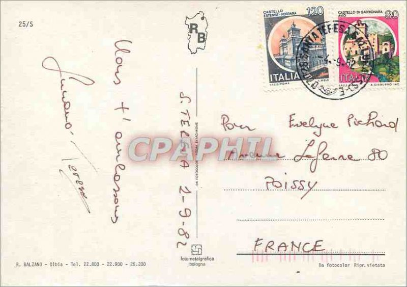 Postcard Modern Sardegna