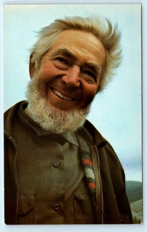 NOME, AK ~ Gold Miners HERB ENGSTROM & ELSIE ENGSTROM Basin Creek Mine Postcard