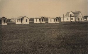 Belfast Maine ME Thistle Motor Camps Vintage CA Townsend Real Photo Postcard