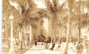 The Auditorium Lake Worth Florida Real Photo RPPC postcard