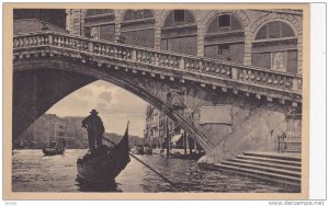 Ponte Rialto, Canale Grande, Venezia (Veneto), Italy, 1900-1910s