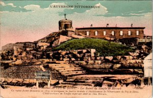 Les Ruines de Tample de Mercury,L'Auvergne,Frane BIN