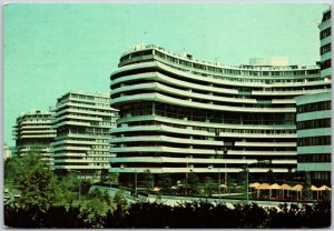 1976 Watergate Washington D. C. Sluice Gate Chesapeake & Ohio Posted Postcard
