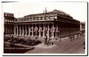 Old Postcard Bordeaux Grand Theater