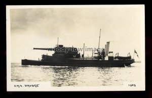 WL1832 - Royal Navy Gunboat - HMS Drudge - postcard