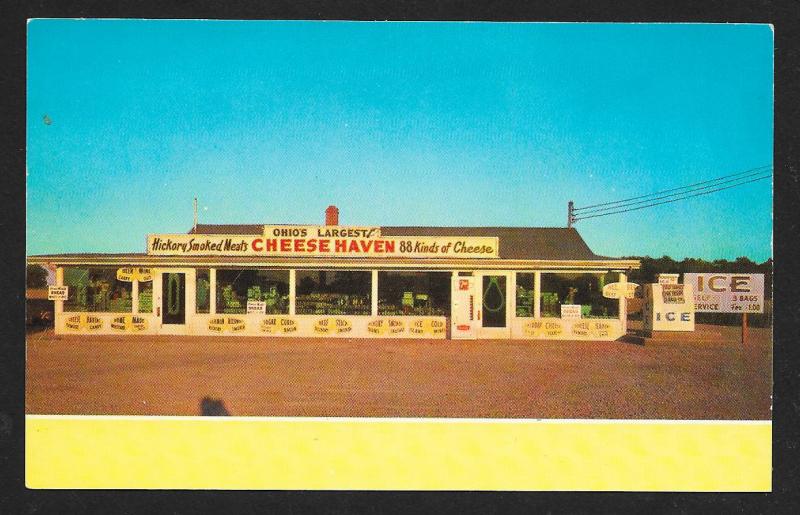 Cheese Haven Port Clinton OH unused c1950's