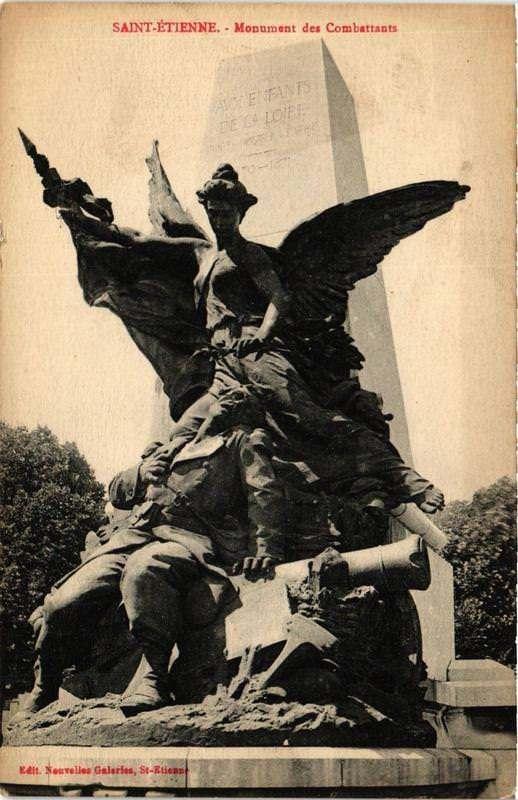 CPA Saint Etienne. Monument des Combattants. (665441)