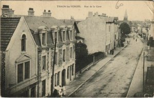 CPA THAON-les-VOSGES - Rue de la gare (153459)