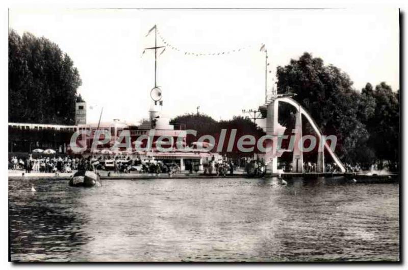 Postcard Old Beach De Lys Chantilly Oise Boran slide bar