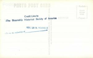 Steamship F.Y. Bachelor, Eastern Illustrated, RPPC