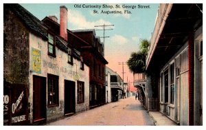 Florida St Augustine Old Curiosity Shop St.George St