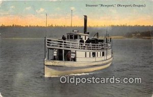 Steamer Newport Newport, Oregon USA Ship 1912 