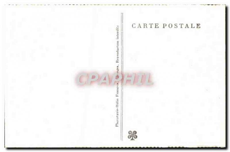 Old Postcard The Padirac La Riviere Plane