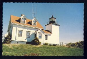 Stockton Springs, Maine/ME Postcard,Fort Point Light/Lighthouse