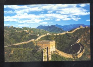 THE GREAT WALL OF CHINA CHINESE STAMP POSTCARD