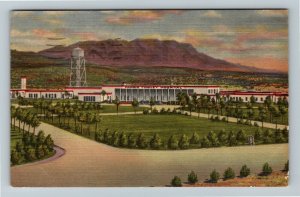 Albuquerque, NM-New Mexico, Carrie Tingley Hospital Vintage Linen c1953 Postcard 