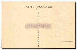 Laval Old Postcard The castle Inside view