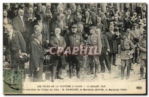 Old Postcard The Army Fetes De La Victoire in Paris July 13, 1919 LEs steps o...