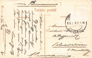 A045 Peru Panorama de Lima vintage postcard