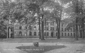 1913 Hoyt-Browne Dormitory Drew Seminary Madison New Jersey postcard 11781