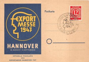 US23 Germany Hannover 1947 Export Messe adverstising