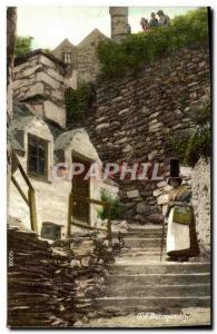 Old Postcard Old Barmouth Folklore