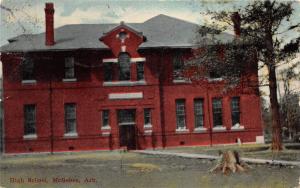 C34/ McGehee Arkansas AR Postcard c1910 High School Building
