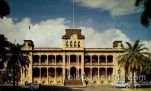 Lolani Palace, Honolulu, USA United States State Capital Building Unused 