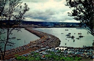 Canada Nova Scotia Cape Breton Opening Of Canso Causeway August 1955