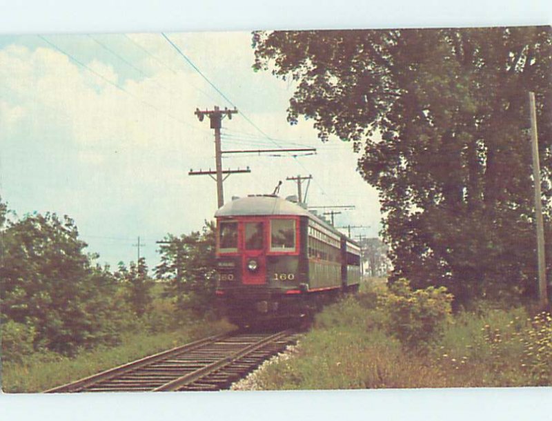 Chrome TRAIN AT RAIL MUSEUM Union by Rockford & Crystal Lake & Harvard IL AG0627 United States