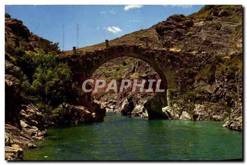 Postcard Modern Asco Le Pont Genois