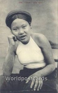 Jeune Femme Tonkin Vietnam, Viet Nam Unused 