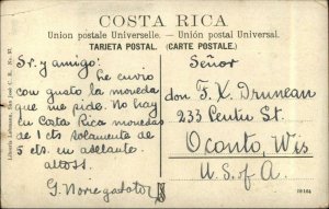 Limon Costa Rica Uvita - Used Postcard