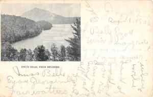Owls Head Maine Birdseye View Of City Antique Postcard K85181