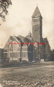 MI, Albion, Michigan, RPPC, Methodist Episcopal Church, 1913 PM, Grant Photo