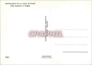 Modern Postcard Republic of the Ivory Coast has Cite Lacuste Ti?gba