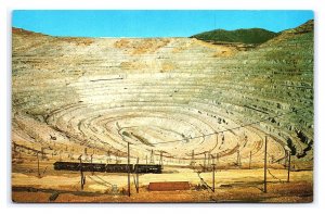 Bingham Copper Pit Utah Postcard